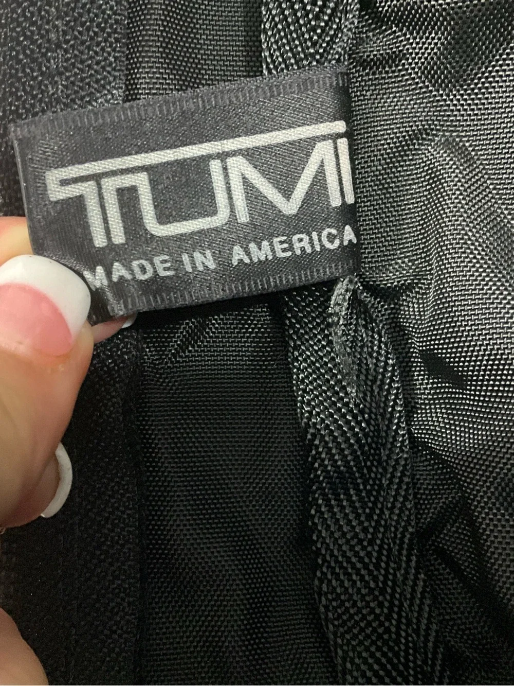 Tumi Alpha Ballistic Nylon Expandable Garment Duffel Travel Bag USA